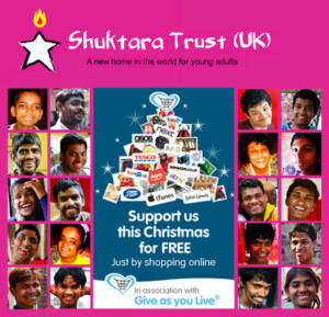 Alison Saracena Design - shuktara Give as you Live Facebook promo